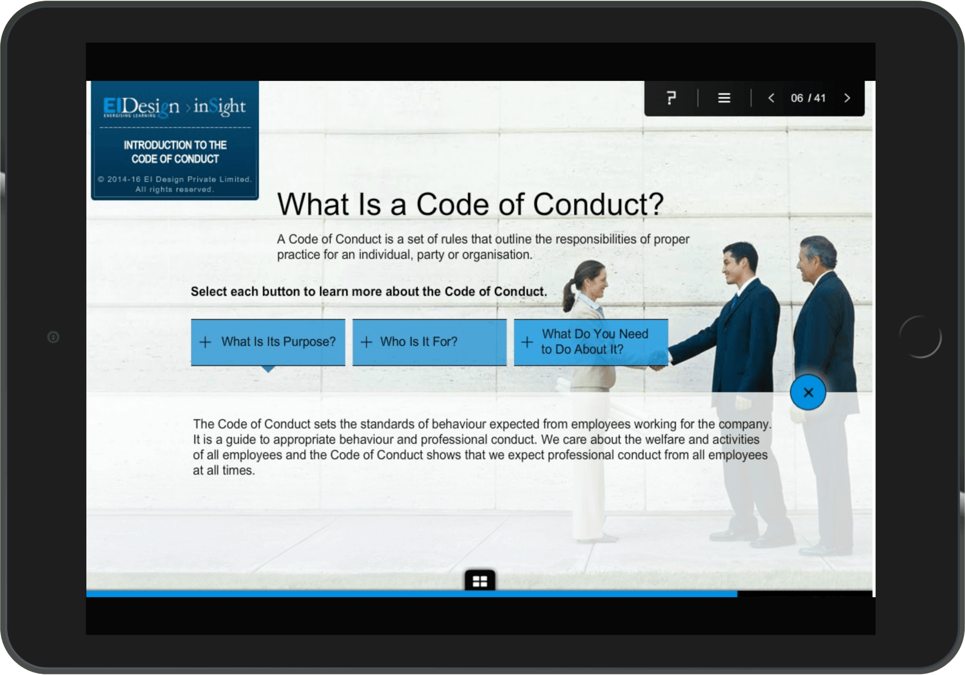 Compliance program Case Study - Context Setting