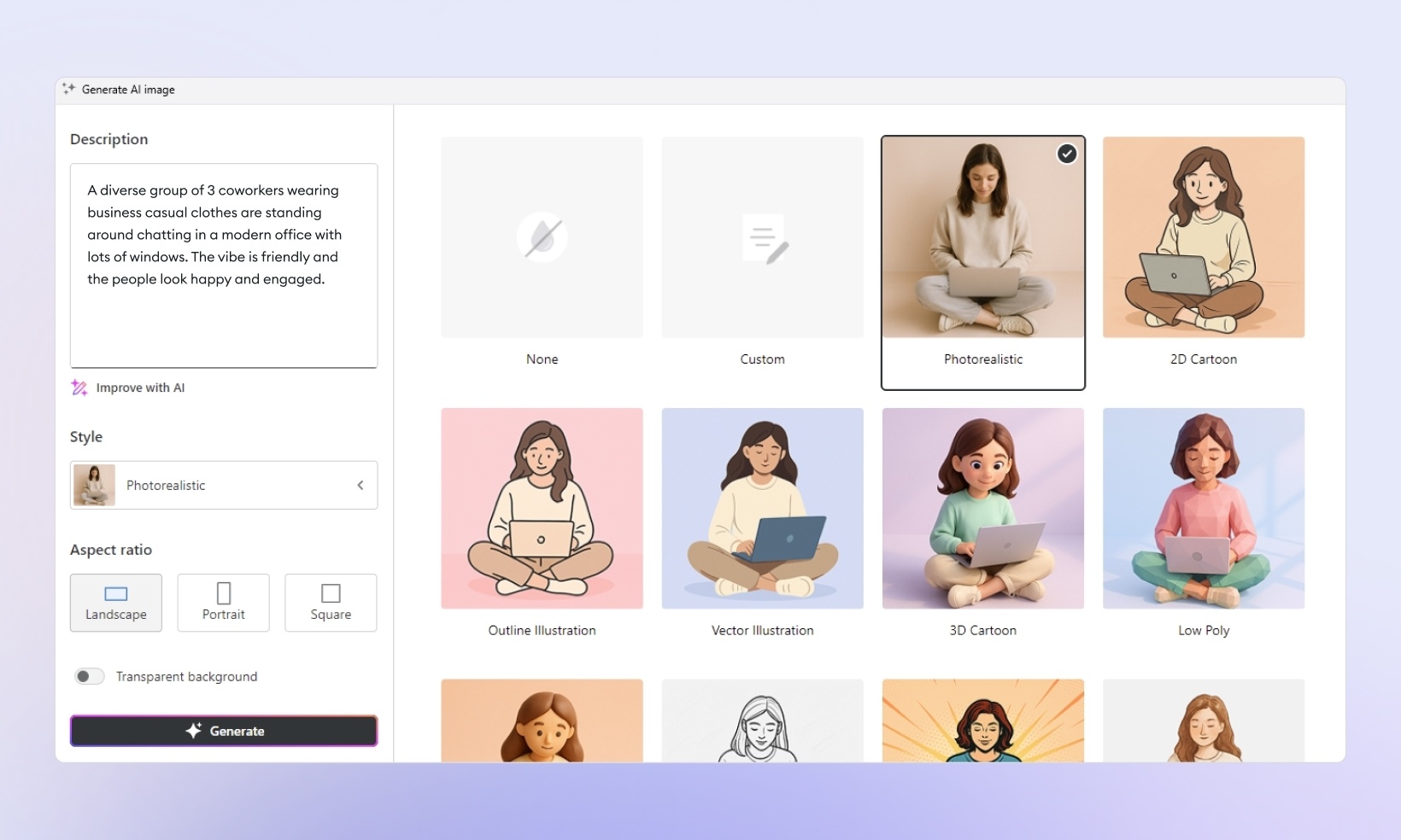 iSpring Suite AI brings image generation into the authoring workflow.