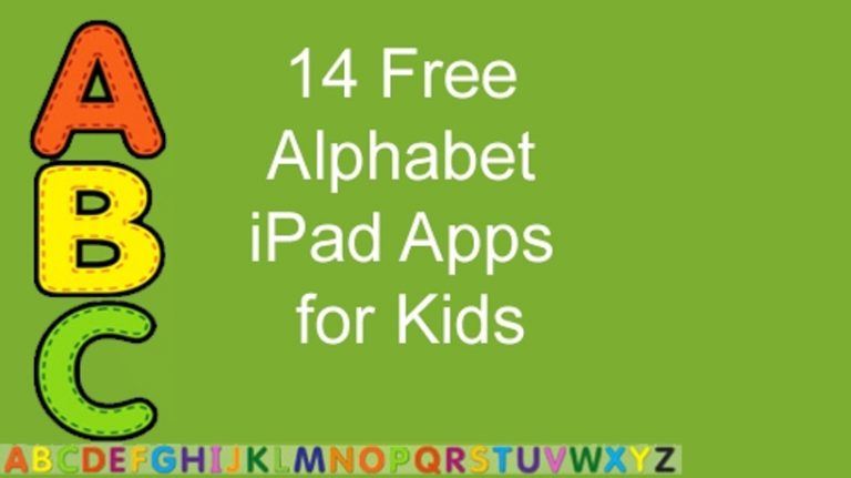 14 Free Alphabet IPad Apps For Kids - ELearning Industry