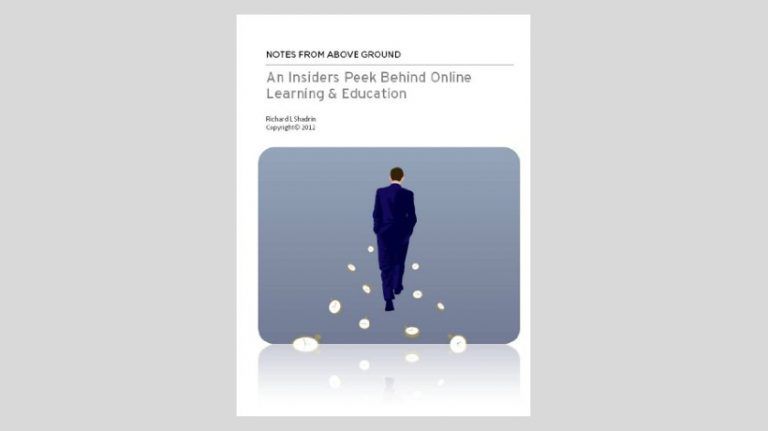 An Insiders Peek Behind Online Learning & Education - Book Review