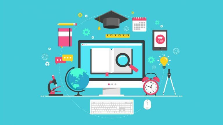 K12 Online Learning Infographic