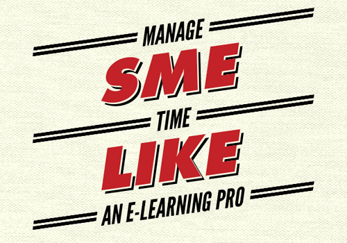 Manage Subject Matter Expert Time Like an E-Learning Pro