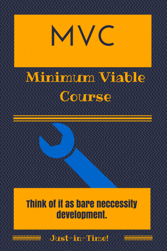 Minimum Viable Courses will be an eLearning development trend in 2015.