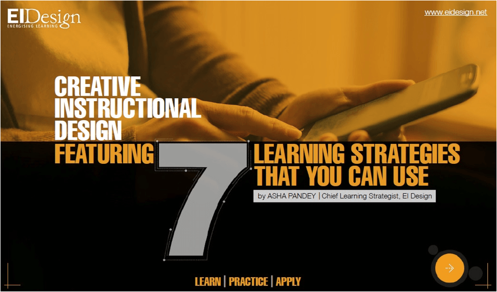 Free eBook: Creative Instructional Design - 7 Learning Strategies That You Can Use