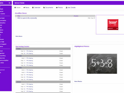 Screenshot of Sycamore School