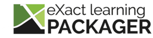 eXact learning Packager logo