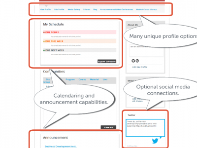 Screenshot of TOPYX LMS