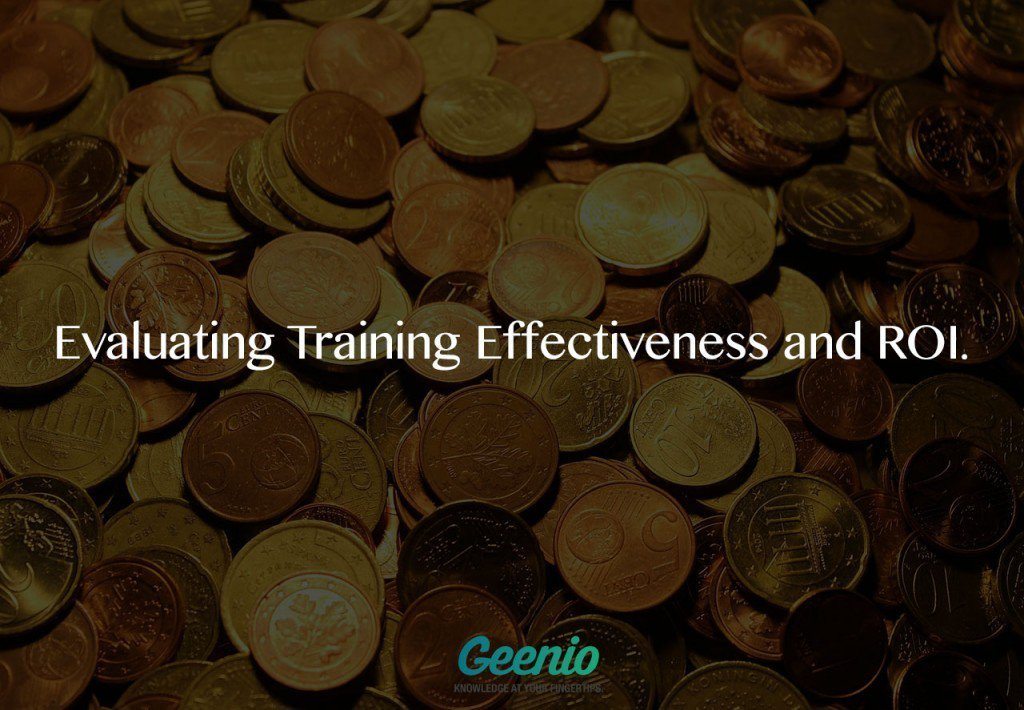 Evaluating Training Effectiveness And ROI