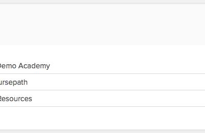 Screenshot of Fellow LMS