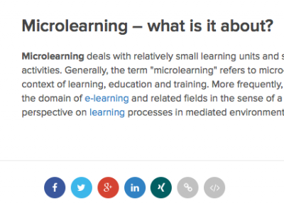 Screenshot of Fellow LMS