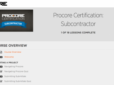 Screenshot of Skilljar
