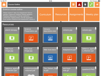 Screenshot of KALBOARD360