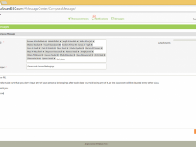Screenshot of KALBOARD360