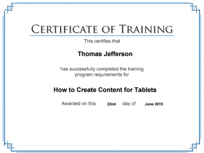 Screenshot of CourseMill