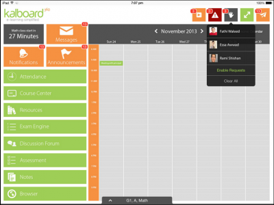 Screenshot of KALBOARD360