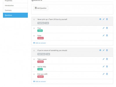 Screenshot of KMI LMS: Enterprise LMS