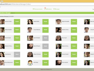 Screenshot of KALBOARD360