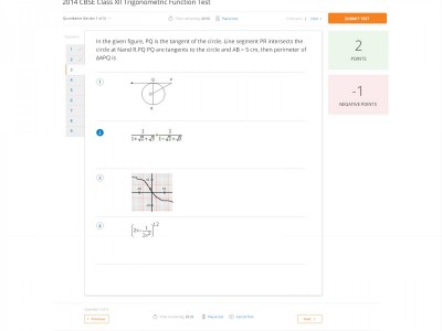 Screenshot of WizIQ LMS