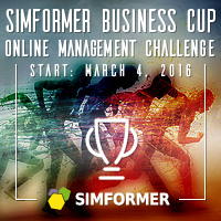 Simformer, Simulation-Based Online Management Challenge, Start on 4 March