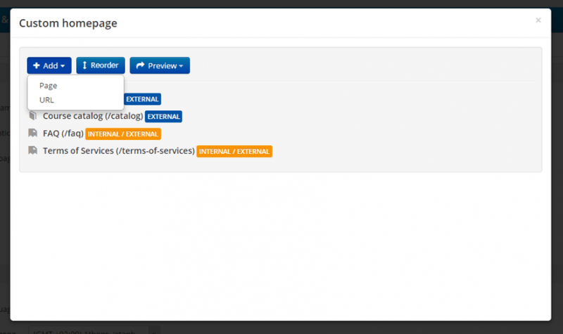 Flexible portal structure and the LMS