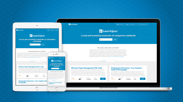 LearnUpon makes eCommerce for eLearning easy