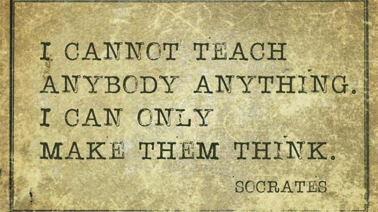 Socrates Knew A Thing Or Two About Training Minds: Questioning As The 