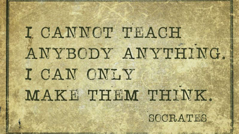 Socrates on Training Minds: Questioning as the Engine