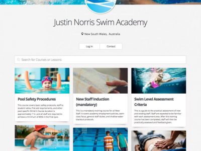 Screenshot of Wyzed LMS