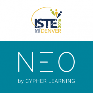NEO Will Be Exhibiting At ISTE 2016 In Denver