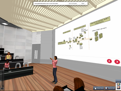 Screenshot of GatherEducation