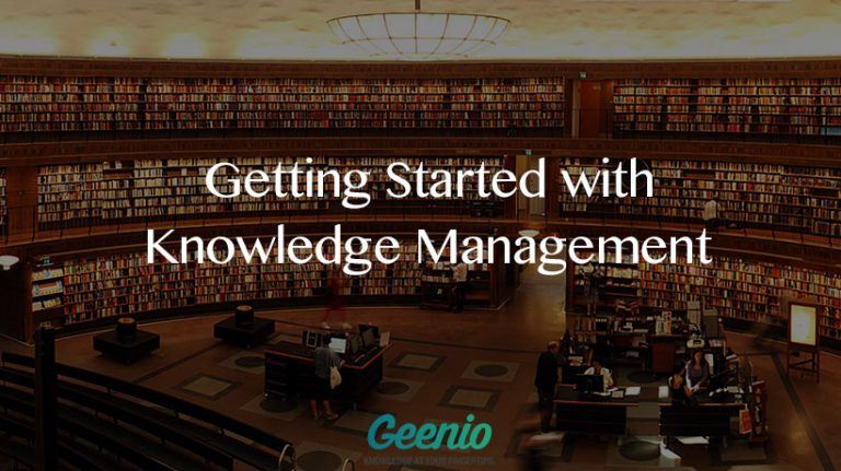 Getting Started With Knowledge Management