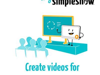 Screenshot of simpleshow video maker