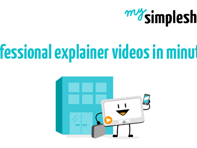 Screenshot of simpleshow video maker