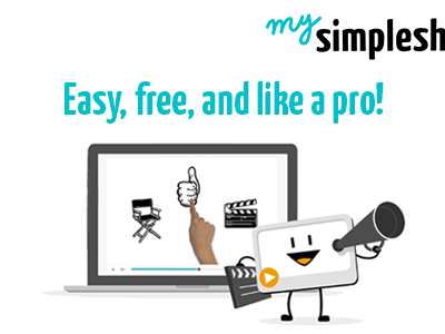 Screenshot of simpleshow video maker
