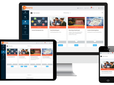 Screenshot of Abara LMS