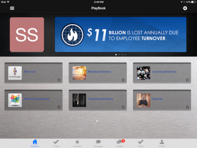 Screenshot of Scrimmage