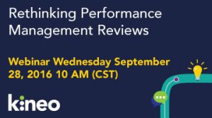 Kineo Webinar: Ditching The Formal Performance Review