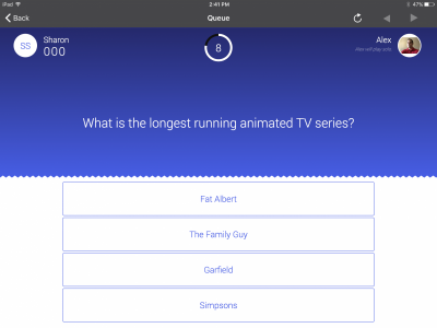 Screenshot of Scrimmage