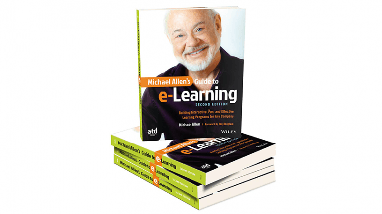 Michael Allen’s Guide To e-Learning Second Edition: Free Chapter!
