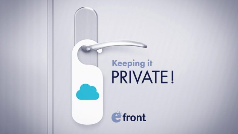 Do Not Disturb! Going The Private Cloud Route With eFrontPro