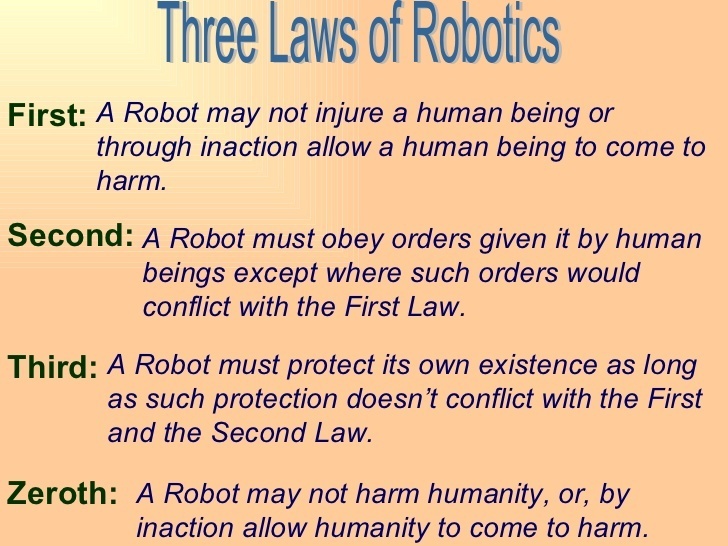 Three Laws of Robotics: Credit: Nrudakova