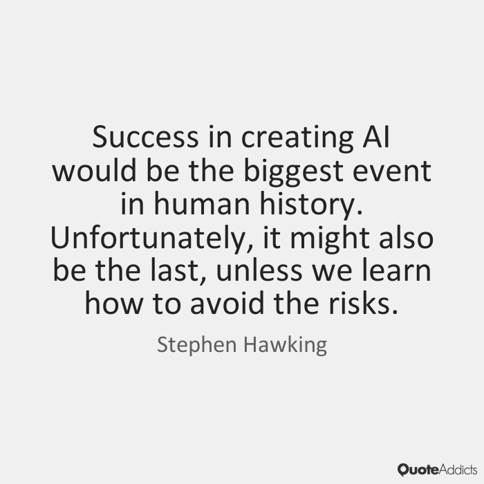 Stephen Hawking Quote--Credit: www.QuoteAddicts.com