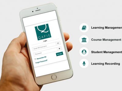 Screenshot of Qafie LMS