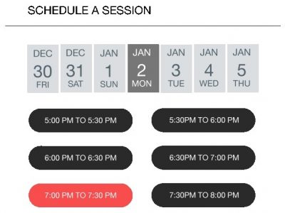 Screenshot of myTutoring