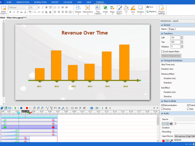 Screenshot of ActivePresenter