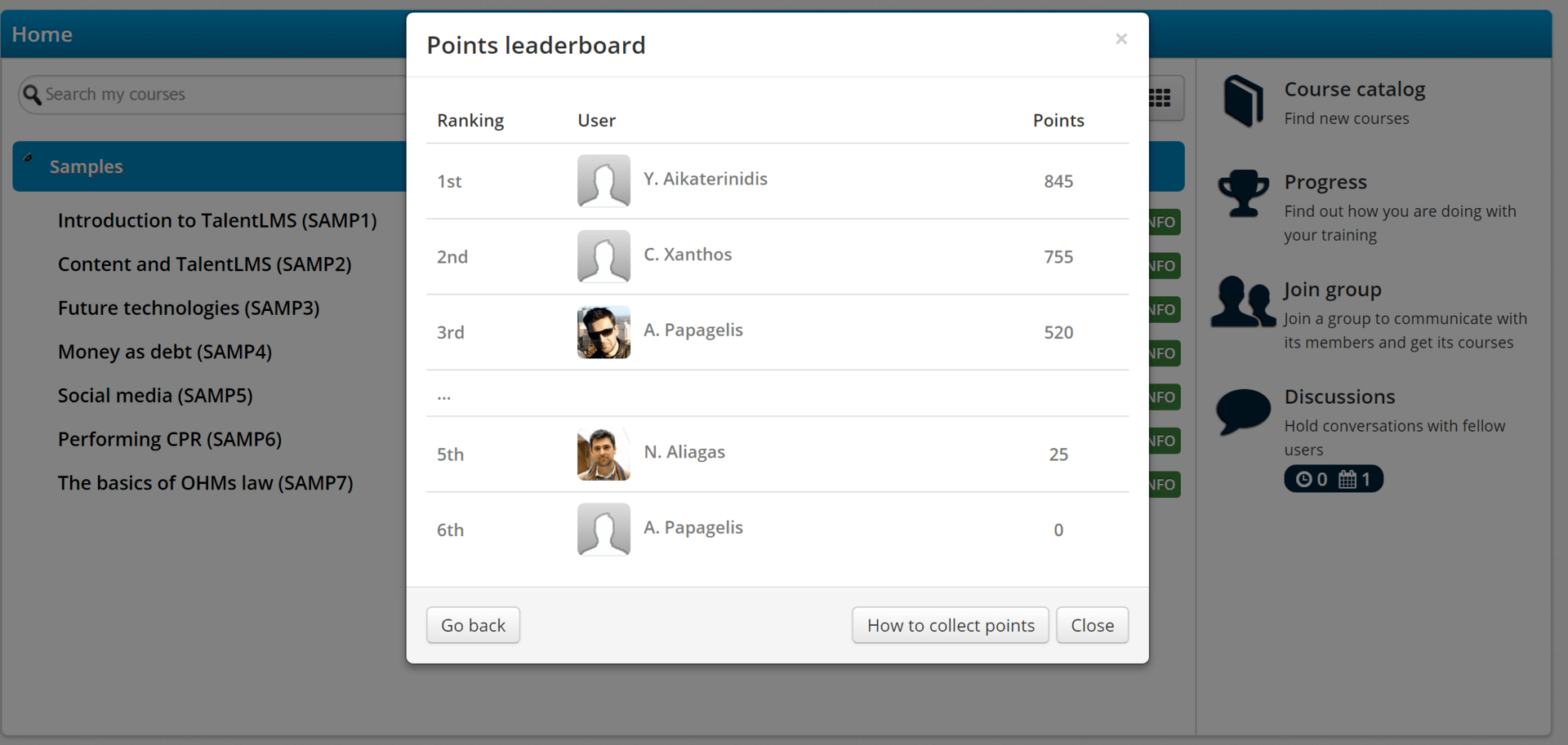 Using Leaderboards with TalentLMS