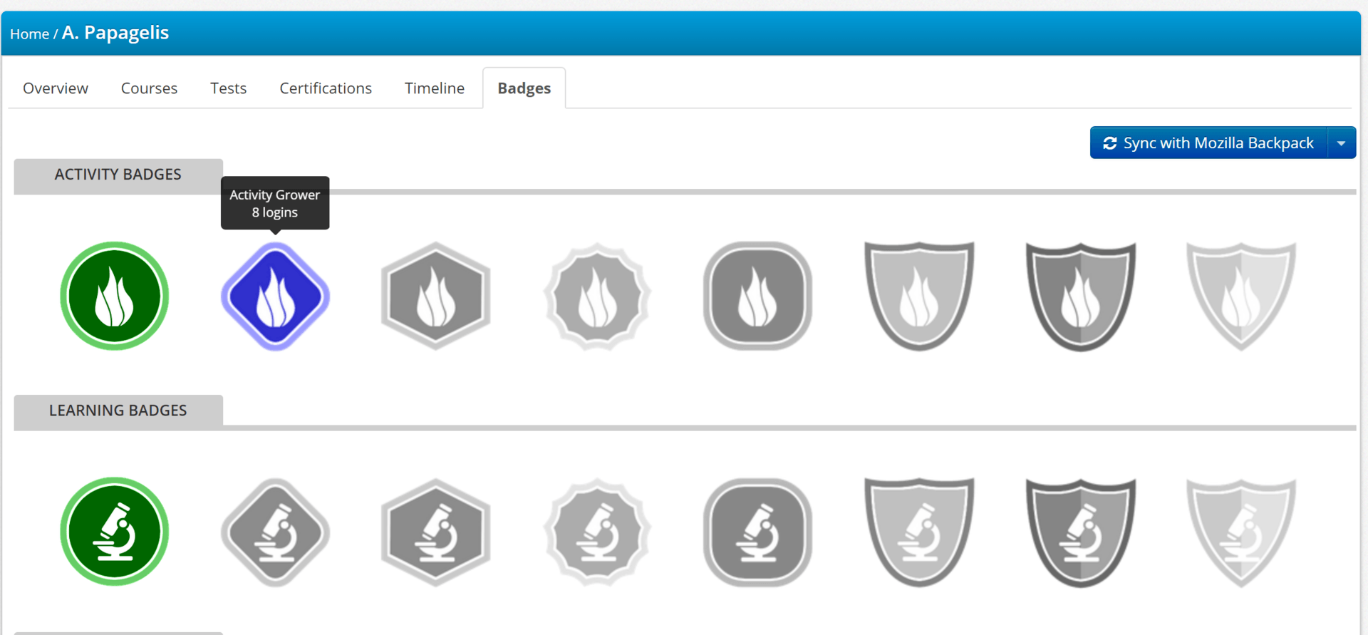Use Badges In Your Portal
