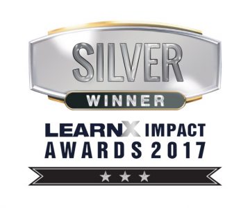 PulseLearning WIN Silver at the 2017 LearnX Impact Awards