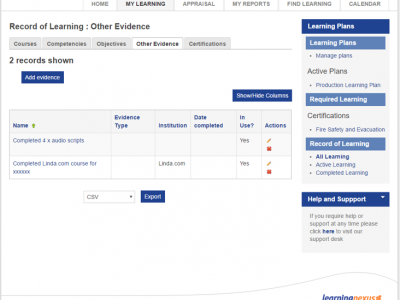 Screenshot of NexusComply Solution