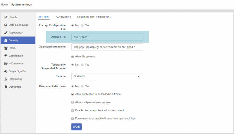 3 - Safe as houses: Security in eFrontPro (part 1)